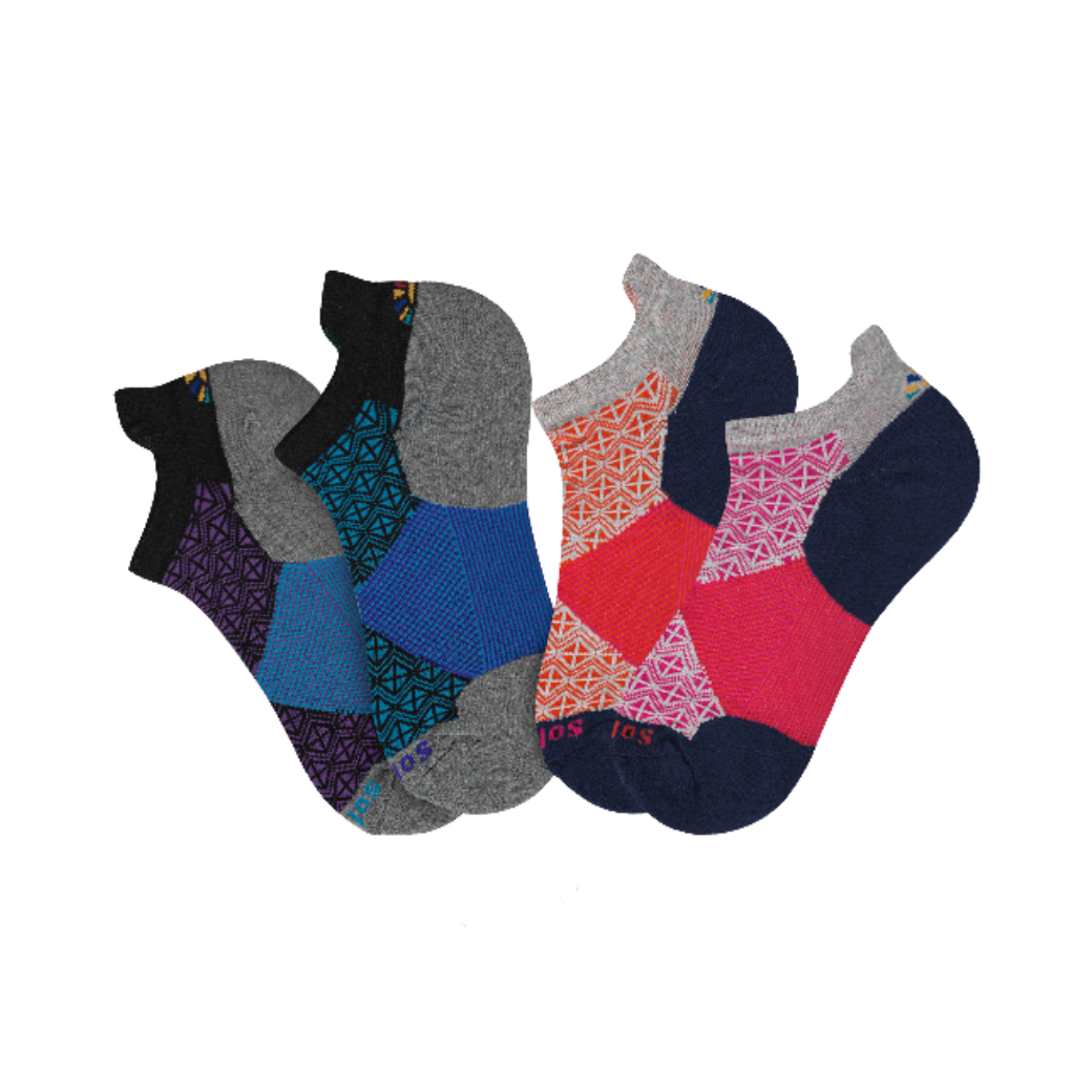 solmate socks（ソルメイトソックス） SOLMATE SOCKS/ アンクルパフォーマンスウールソックス 2足セット グレープ